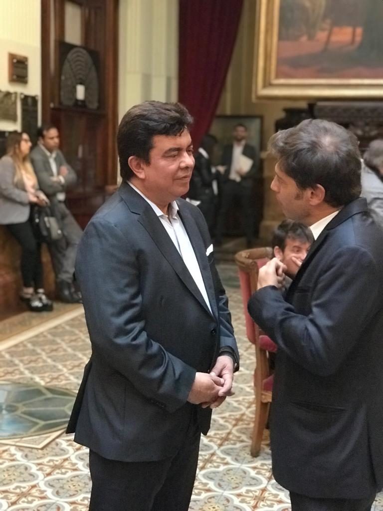 Fernando Espinoza Axel Kicillof