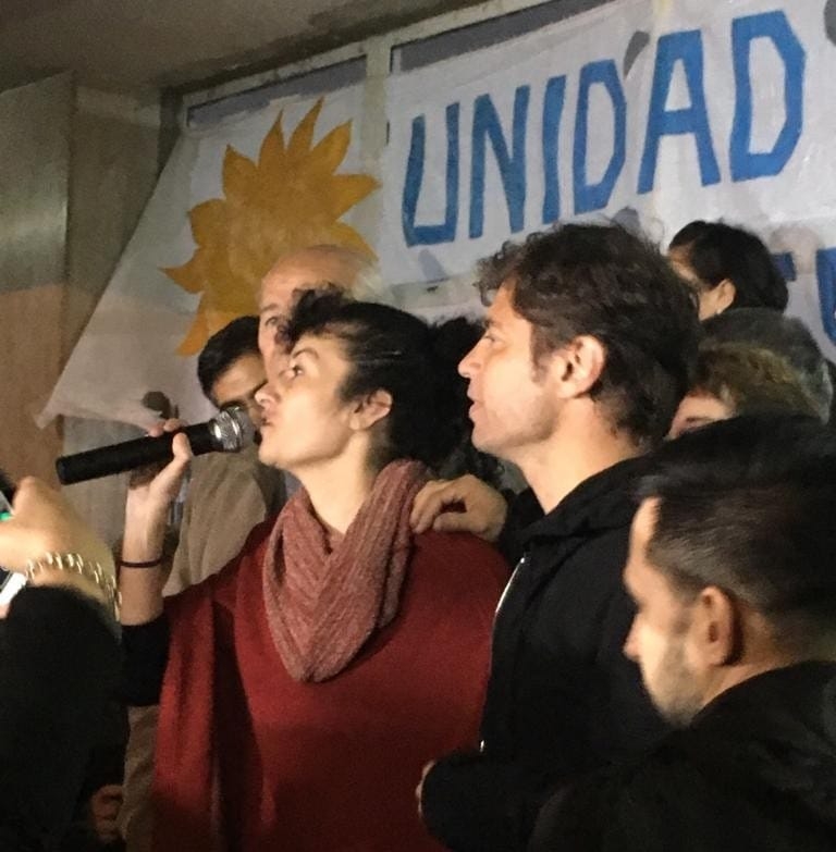 Gilda Rodríguez Axel Kicillof 