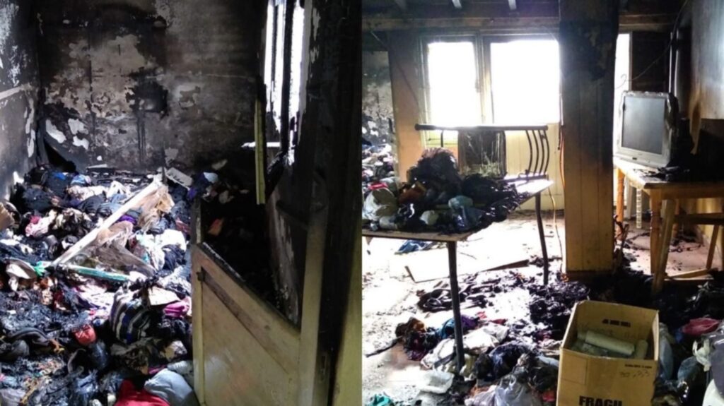 Incendiaron un local de Unidad Ciudadana en Mendoza