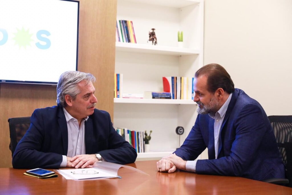Federico Susbielles se reunió con Alberto Fernández que lo felicitó por la elección en Bahía Blanca y conversaron sobre su futuro productivo