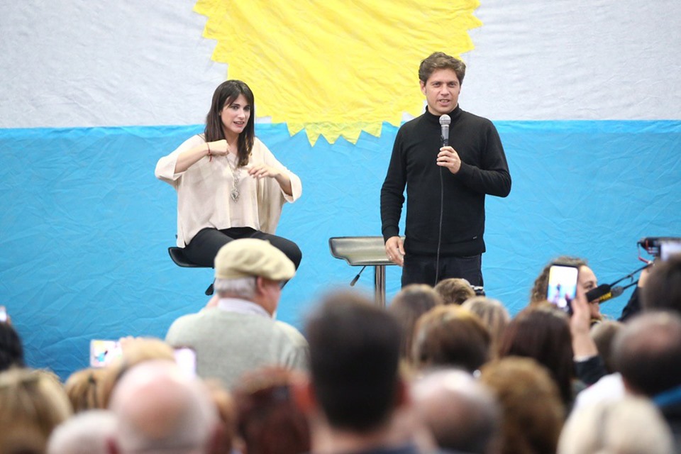 Axel Kicillof en Chivilcoy