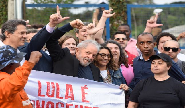 Liberaron al expresidente brasileño Lula Da Silva