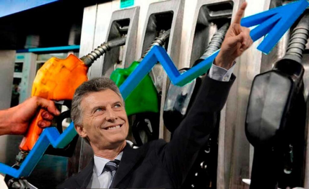 Mauricio Macri anunció un último tarifazo en naftas