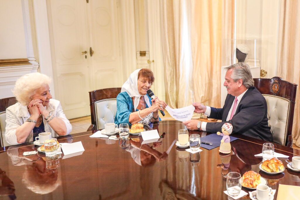 alberto fernández reunión con organismos de derechos humanos