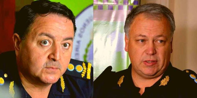 Claudio Petrizán (izquierda) y Gustavo Berdini (derecha) fueron removidos de sus cargos