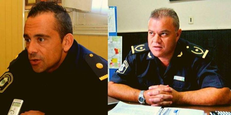 Gustavo Cheppi (izquierda) yAldo Caminada (derecha) reemplazarán a los oficiales removidos