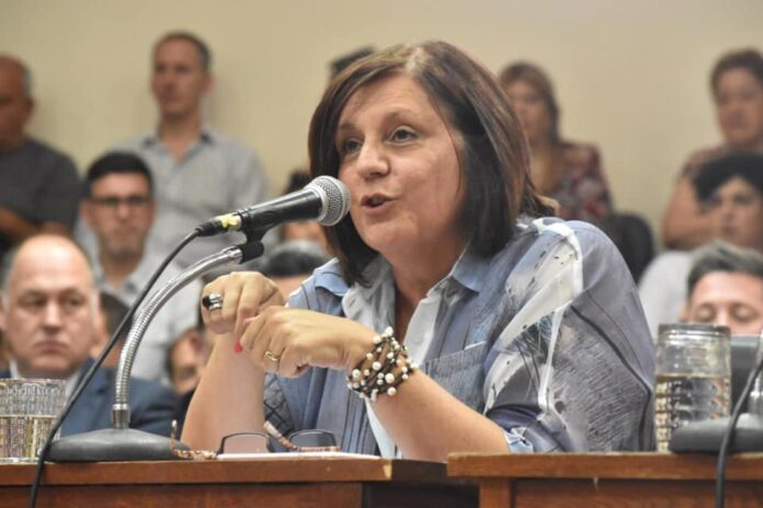 María Gisela Ghigliani, Jefa de bloque de concejales del Frente de Todos