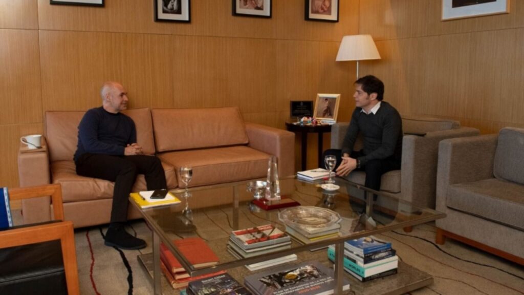 reunion kicillof larreta cuarentena 17 julio