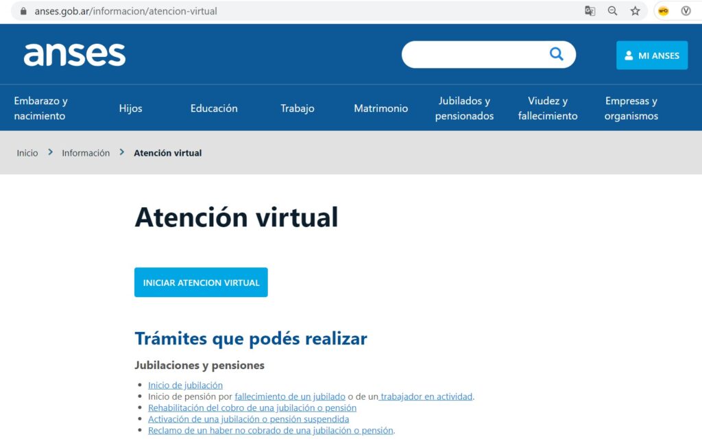 ANSES permitirá realizar nuevos trámite de manera virtual