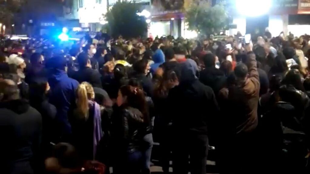 protesta policial