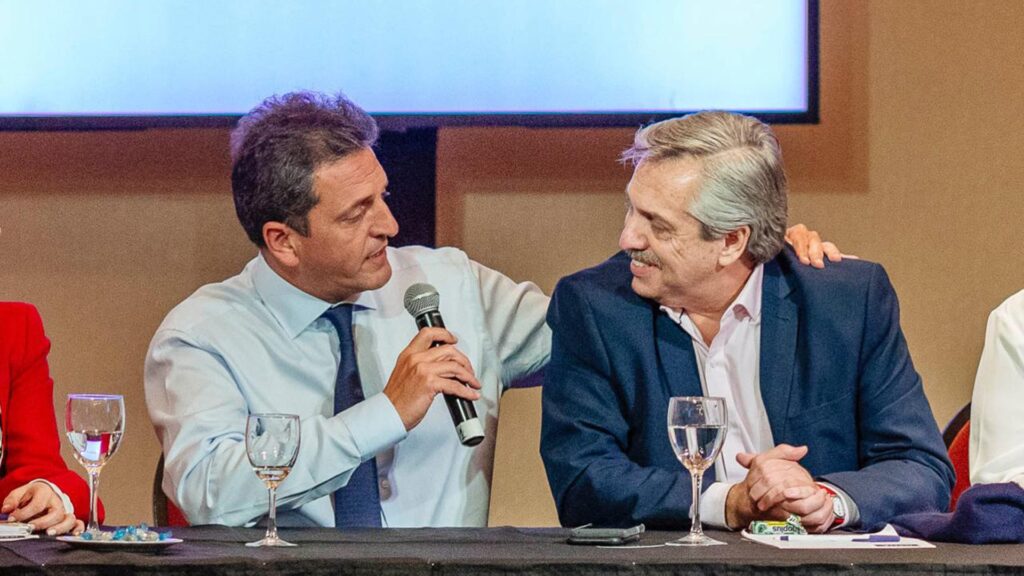 sergio massa con alberto fernández