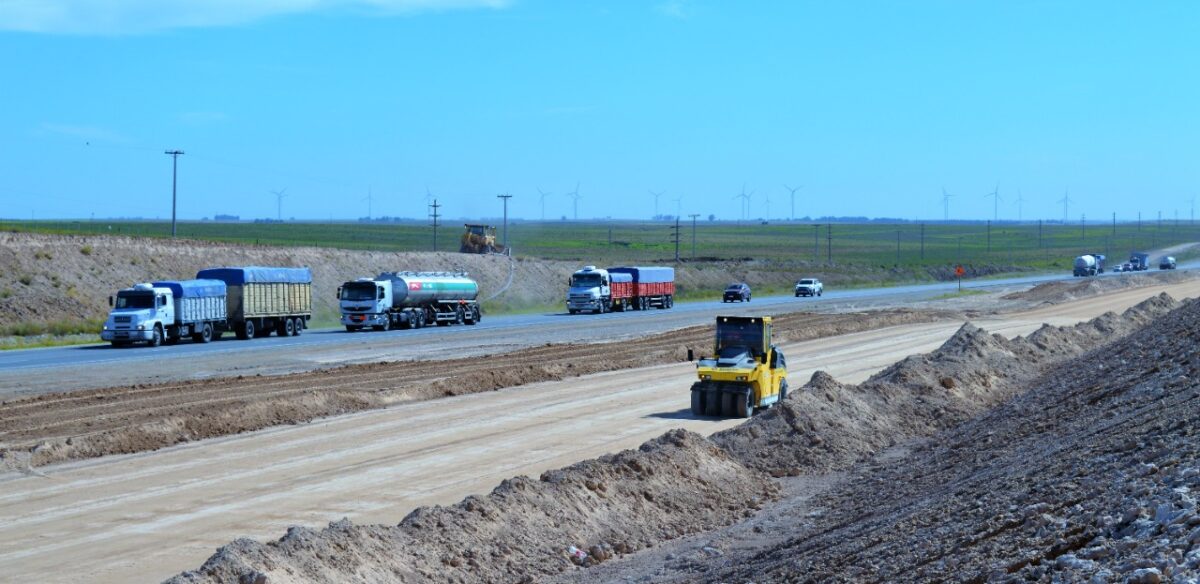 Las obras en la Ruta Nacional N° 33 superaron el 50% de avance