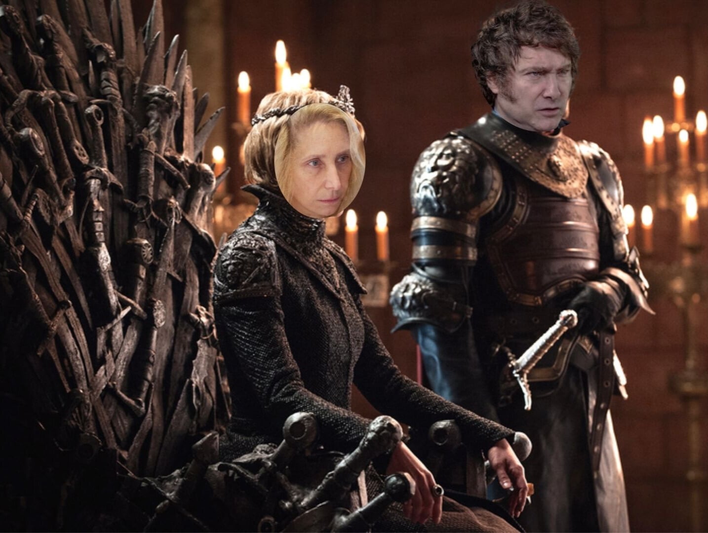 milei karina javier lannister jaime cersei game of thrones elagora.digital