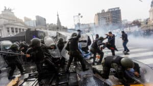 El gobierno justificó la represión frente al Congreso ante la CIDH y habló de un supuesto intento de “sedición”
