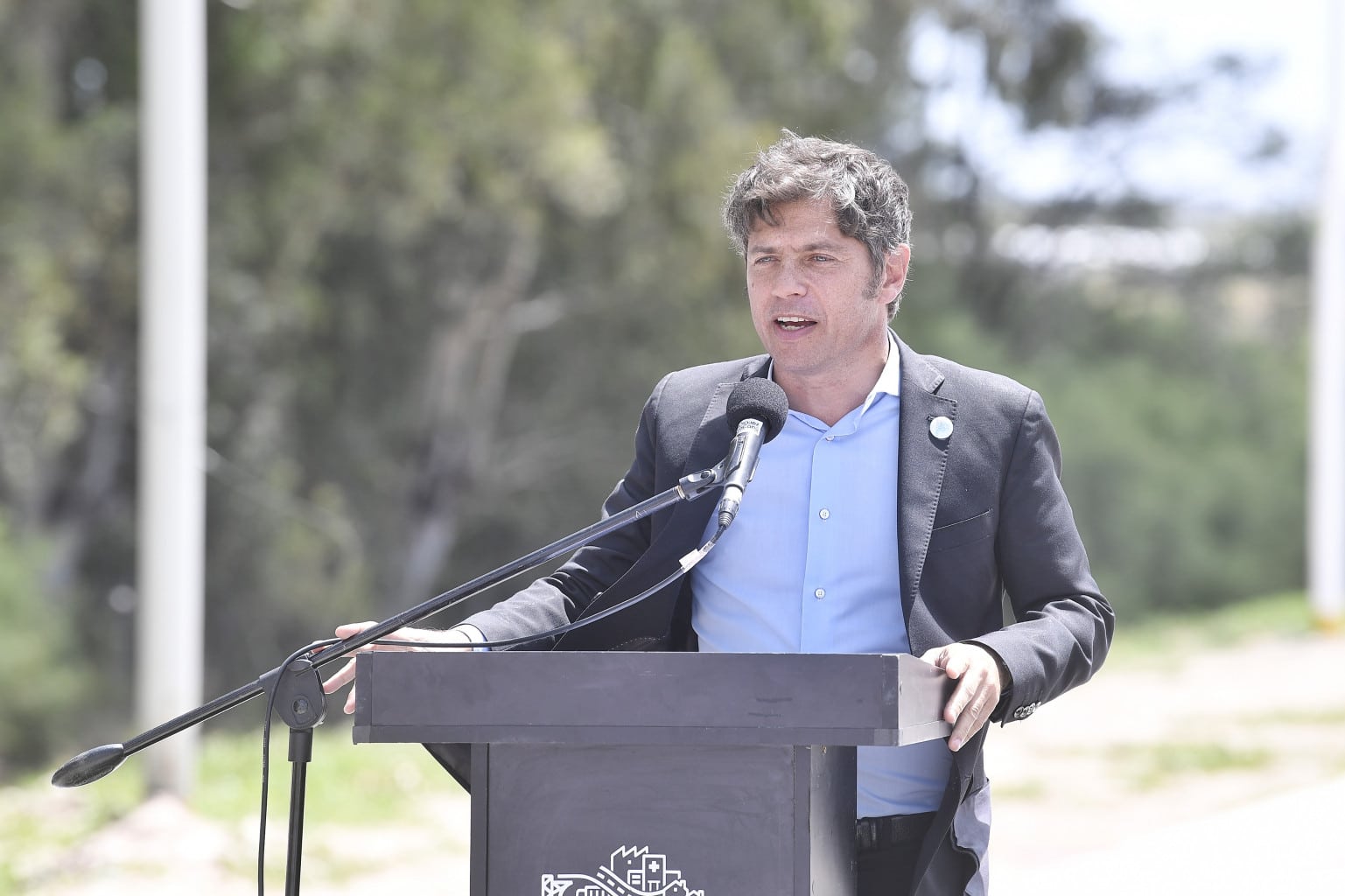 kicillof en bahia blanca