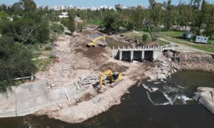 Comienza la reconstrucción de los primeros 3 puentes del canal Maldonado con fondos del gobierno bonaerense