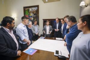 Avanza la reconstrucción del canal Maldonado: Kicillof anunció obras para triplicar el cauce y evitar desbordes