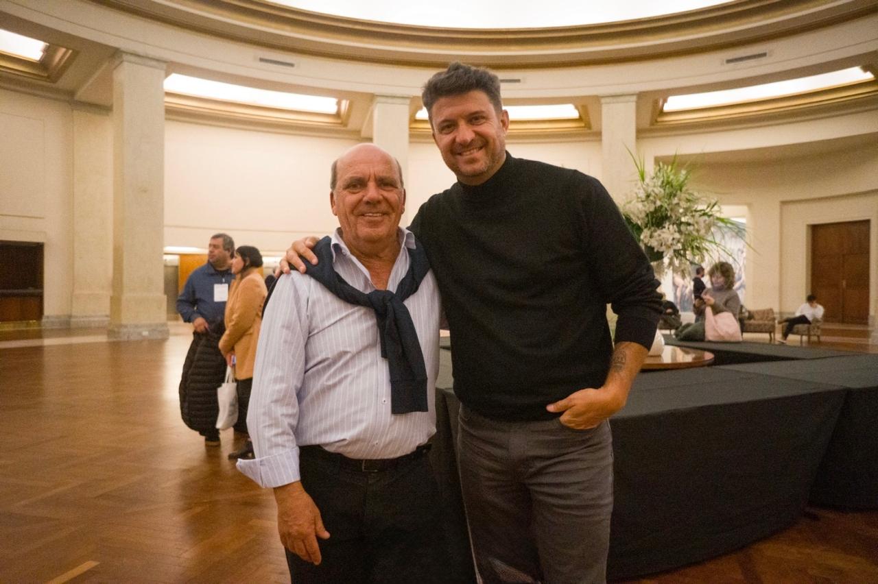 Ricardo Moccero junto a Diego Nanni