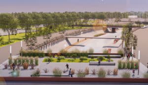 Mayor caudal y nuevos espacios públicos: Así es el proyecto para reconstruir el Canal Maldonado