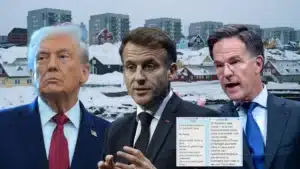 Chats filtrados y provocaciones: Trump profundiza el conflicto por Groenlandia antes de su discurso en Davos
