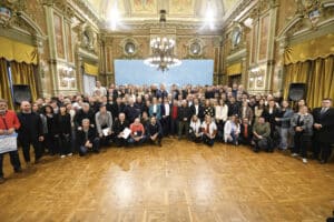 Kicillof se reunió con casi 70 intendentes en la previa de la Marcha Federal de Salud